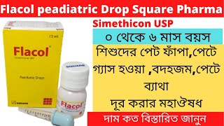 Flacol paediatric simethicon drop for baby square pharmabest stomach painkiller for baby flacol [upl. by Kyl]