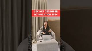 Ugc Net December Notification 2024 Application Form shorts [upl. by Nylitak957]