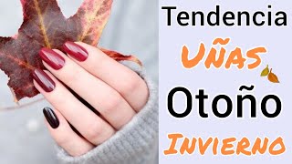 TENDENCIAS UÑAS OTOÑO INVIERNO 2024 💅😱 DISEÑOS UÑAS OTOÑO INVIERNO [upl. by Ibba]