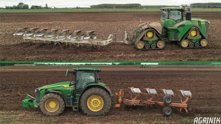 John Deere 9620RX  Ermo Diablo 7  8R 370  Moro Raptor QRV 22A  Aratura 2021 [upl. by Asaeret]