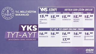 OGMMATERYAL YKS HazırlıkSoru Çözümleri 08022021 Türk Dili ve EdebiyatıMatematik Dersleri [upl. by Goldfinch]