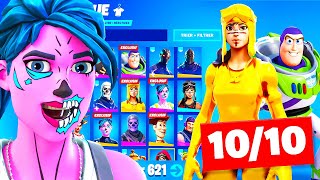 Je NOTE les COMPTES Fortnite de mes ABONNÉS  🤯 incroyable [upl. by Cung]