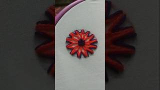 Flower design for hoop embroidery embroidery embroiderydesigns [upl. by Aurie]