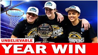 Kate Martin Gabbie Marshall React to Caitlin Clark Winning WNBA Rookie of the Year [upl. by Ellertal458]