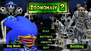 Zoonomaly 2 Official Teaser Full Game Play  All Monster of Zookeeper 3 Head VS All Shin SONIC TAPES [upl. by Benge773]