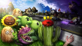 Plants Vs Zombies Real Life Edition Version Final Full Walkthrough Gameplay [upl. by Ewell]