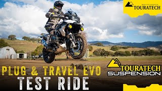 Touratech Evo Suspension Test Ride [upl. by Aicia]