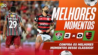 FLAMENGO 0 X 2 FLUMINENSE  MELHORES MOMENTOS  BRASILEIRÃO 2024  JOGOS DE ONTEM [upl. by Wendie]