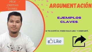 Ejemplos de estrategias argumentativas [upl. by Welcher]