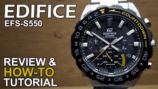 What is a perfect watch   Casio Edifice EFSS550 [upl. by Ainimre995]