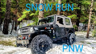 ROXOR SNOW WHEELING PNW [upl. by Harwin]