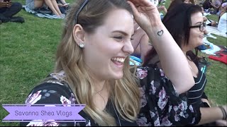 LAWN SEATS ARE THE BEST  Savanna Shea Vlog [upl. by Karlis90]