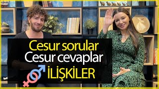 Esra ile İlişkilerle ilgili 10 Soruya 10 Cesur Cevap Verdik  Psikolog Esra Ezmeci ve Hakan Mengüç [upl. by Aihsemat]