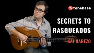 The Secrets to Rasgueados  Flamenco Guitar Fundamentals with Kai Narezo [upl. by Urbai]