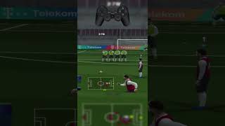 Tutorial Freekick Messi vs Liverpool pes ps2 efootball proevolutionsoccer tricks shorts [upl. by Pogue]