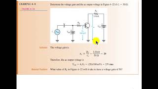 الالكترونيكII المحاضرة الثالثة BJT as Amplifier amp BJT as Switch [upl. by Lexi162]