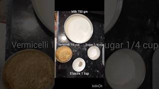 Seviyan kheer recipe 4 ingredients recipe [upl. by Odnomyar332]