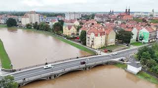 Powódź Legnica 2024 od Zakaczawia RafałPuchałaphotography AmatorzyDronówPolskadjiair3 travel [upl. by Noirad555]