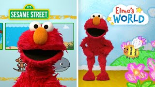 Sesame Street Learn About ANIMALS  Elmos World Compilation [upl. by Saxon]