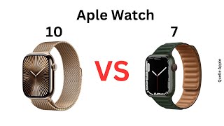 Apple Watch 7 VS Apple Watch 10 [upl. by Power]