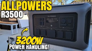 The Best Value OffGrid Power Station  AllPowers R3500 LiFePo4 Power Station Review [upl. by Cary]