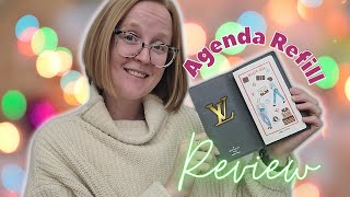 Louis Vuitton Pocket Agenda Refill 2022 Review amp Unboxing [upl. by Nytsud]