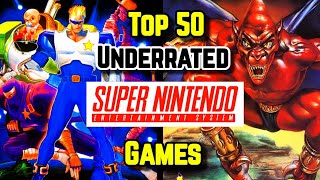 Reviving Retro Top 50 Underrated SNES Games Explored for Nostalgic Joy [upl. by Nallij961]