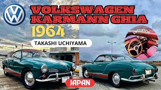 Karmann ghia 1964 Takashi Uchiyama the legend volkswagen from Japan volkswagen [upl. by Ellehsyt]