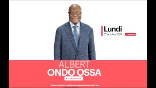 LeCanapéRouge Albert Ondo Ossa ancien candidat à lélection présidentielle 2023 [upl. by Mcneely]