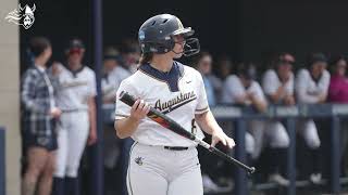 RECAP Augustana wins NSIC Softball Tournament Against Minnesota Duluth [upl. by Hachman]