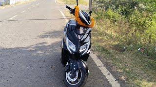 electric scooter charging bali scooty action automobile india [upl. by Gardal318]