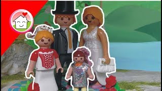 Playmobil Film deutsch Die Hochzeit von Kommissar Overbeck und Sarah von Familie Hauser  Kinderfilm [upl. by Cappella317]