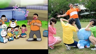 Doraemon characters in real life [upl. by Annaet]