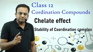 Qwhat is chelate effect coordination compounds [upl. by Normy]