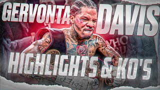 CRAZY KNOCKOUT POWER Gervonta Davis HIGHLIGHTS amp KNOCKOUTS  BOXING KO FIGHT HD [upl. by Leahcimdivad]