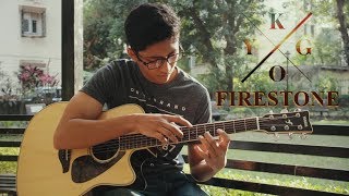 Firestone  Kygo ft Conrad Sewell  Fingerstyle Guitar Cover Rushil Desai [upl. by Efron]