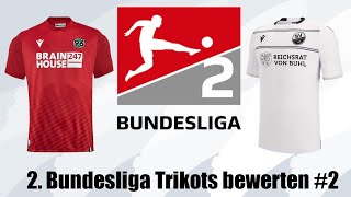 2 Bundesliga Trikots 202223 bewerten 2 Mit Facecam [upl. by Roddie]