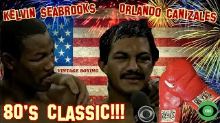 Orlando Canizales vs Kelvin Seabrooks 1 CBS 1080p 60fps [upl. by Snilloc]