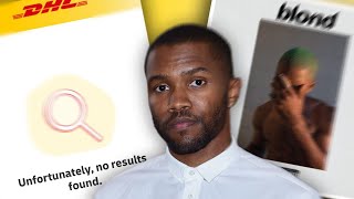 THE PROBLEM WITH FRANK OCEANS BLOND VINYL RECORD BLONDED MERCH [upl. by Lehman]