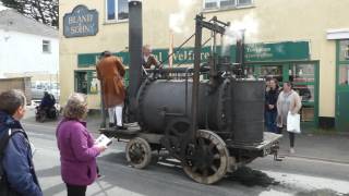 Puffing Devil in Basset Street Camborne Part 1 [upl. by Ystap376]