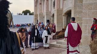 Setmana Santa 2024 La Passió de Borriol a lermita de Vinaròs 2 Vinaròs News 23324 [upl. by Nader188]