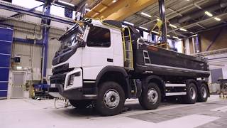 Volvo Trucks  Extreme weight testing of the Volvo FMX [upl. by Ellimac198]