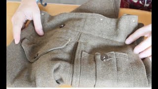 Bonus Vid  1945 Battledress Trousers [upl. by Covell587]