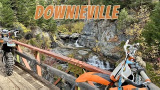 Downieville Ride  Dirt Bikes [upl. by Nospmis]