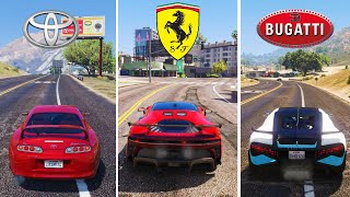 ULTIMATE CARS CHALLENGE IN GTA 5 [upl. by Nat]