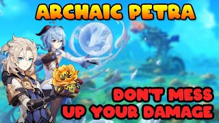 Use the Archaic Petra set the RIGHT way  Increase Elemental Damage [upl. by Ecirrehs]