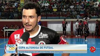 Primeiro jogo da grande final da Copa Alterosa de Futsal em Alfenas [upl. by Anod]