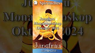 Jungfrau SPIRITUALITÄT ✨ Horoskop Oktober 2024 [upl. by Leona]