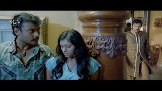 Horse Helps Darshan to Escape from Lover Home  Sarathi Kannada Movie Scene  Deepa Sannidhi [upl. by Nedrob230]