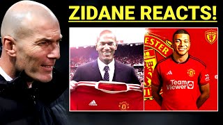 Zinedine Zidanes Shocking Reaction to Joining Manchester United [upl. by Culliton322]